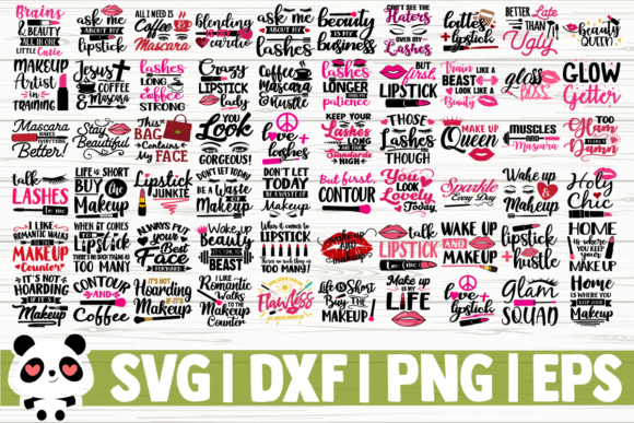 60 Makeup Quotes Bundle: Graphics & Illustrations Review