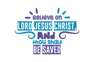 Believe Quote SVG Cut for Faith Crafts Graphics