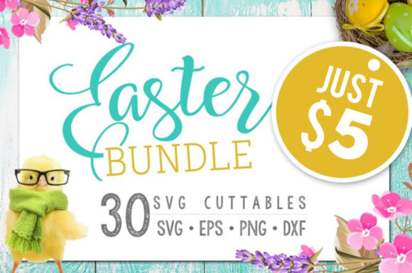 Easter Bundle Graphics for Local Business Crafts
