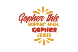 Gopher This Quote SVG: Graphics & Crafts Branding