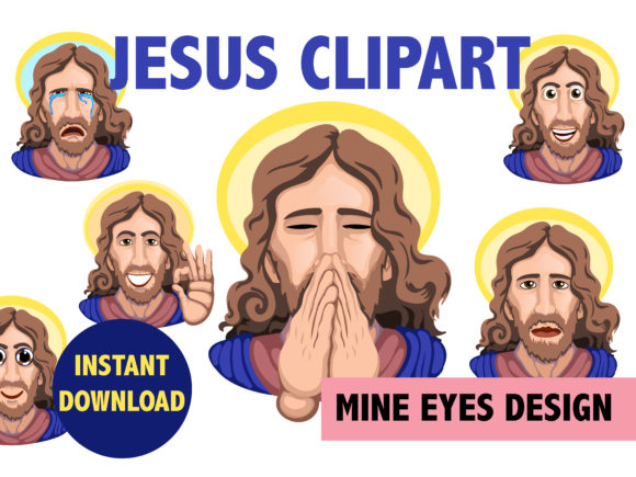 Jesus Clipart: Graphics & Illustrations for Faith Crafts