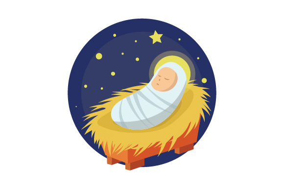 Jesus in the Manger: Religious Crafts Asset Review