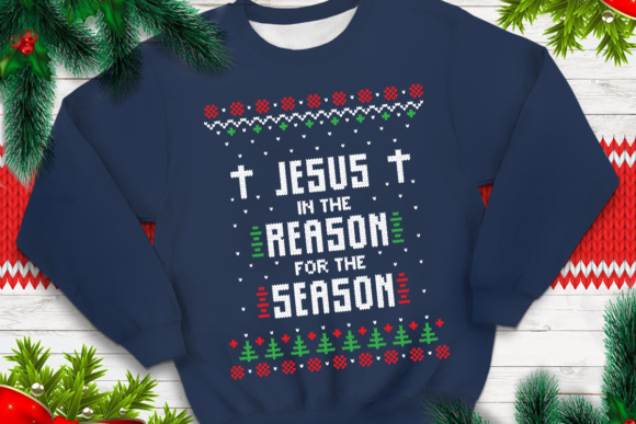 Jesus in the Reason Graphics for Seasonal Crafts