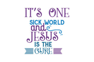 Jesus is the Cure SVG: Graphics & Crafts Asset Review