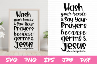 Wash Your Hands Sign: Graphics for Modern Crafts